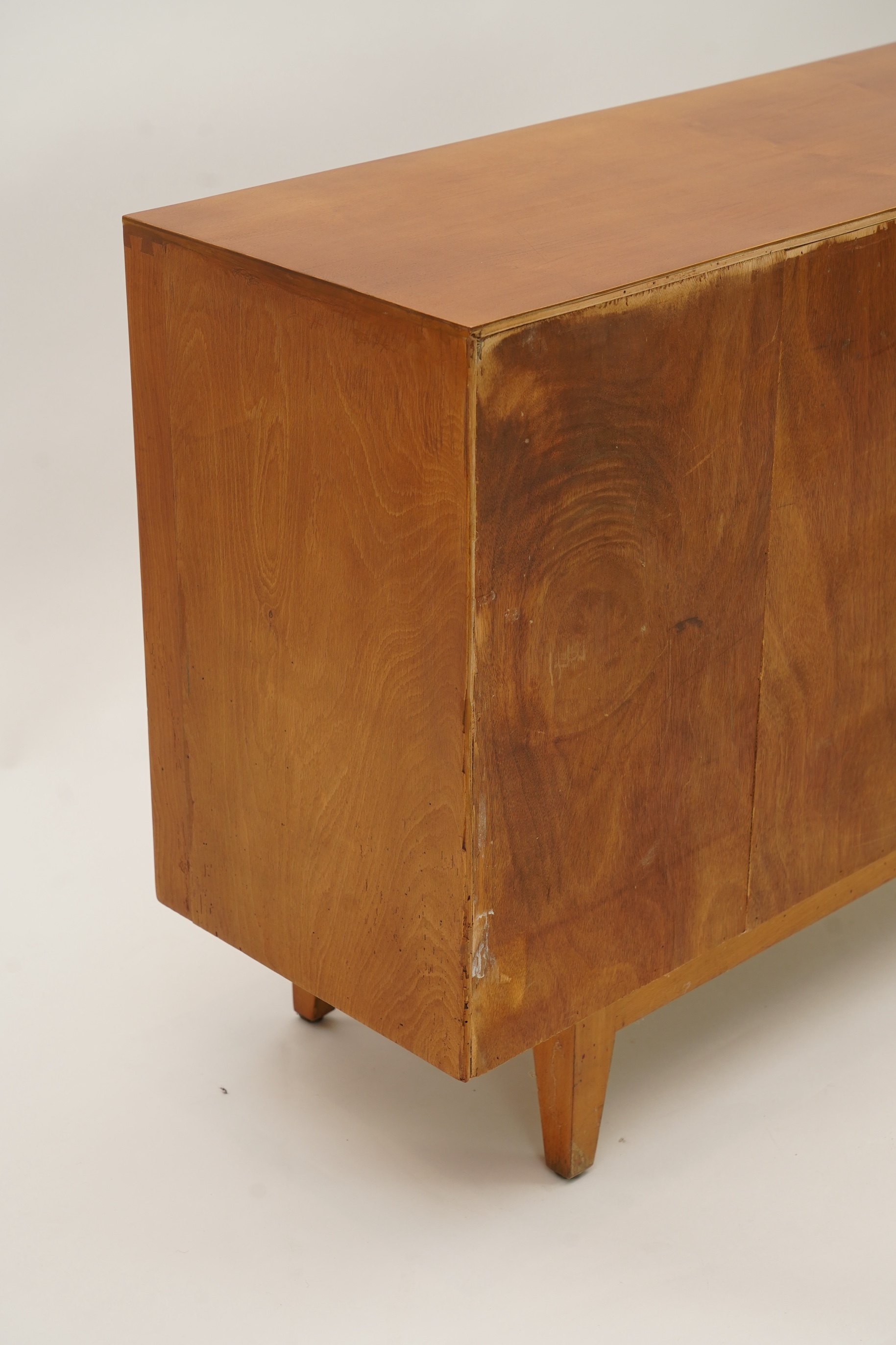 James Leonard (British, 20th century) for Esavian (E.S.A) Education Supply Association Ltd: A School (Scgool) bank of drawers